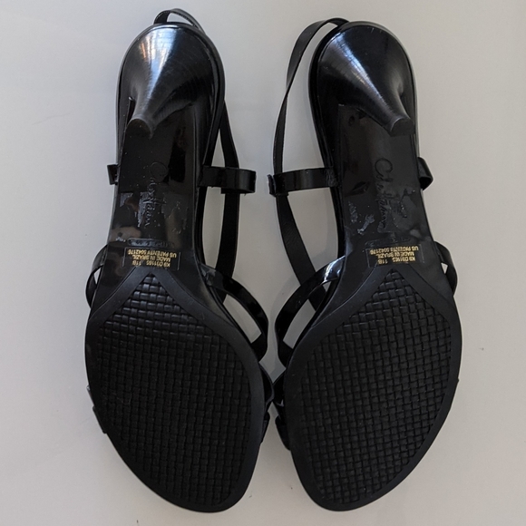 Sz 11 Cole Haan Nike Air Strappy Patent Leather - Picture 6 of 6